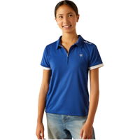 Junior Bandera Team 1/4 Zip Short Sleeve Polo Shirt